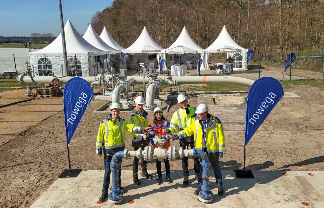 Nowega begins filling 55km section of Germany’s core hydrogen network
