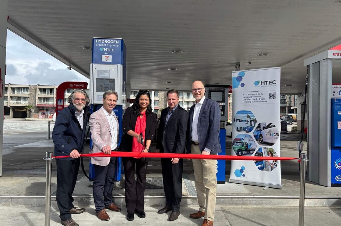 Htec opens sixth hydrogen refuelling station using Cavendish Hydrogen equipment