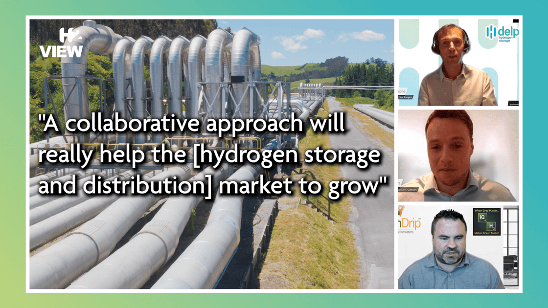 Video: “A collaborative approach will really help the [hydrogen storage and distribution] market to grow”