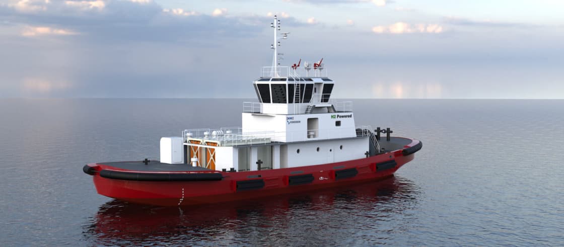 Vinssen secures AiP to build hydrogen-powered tugboat
