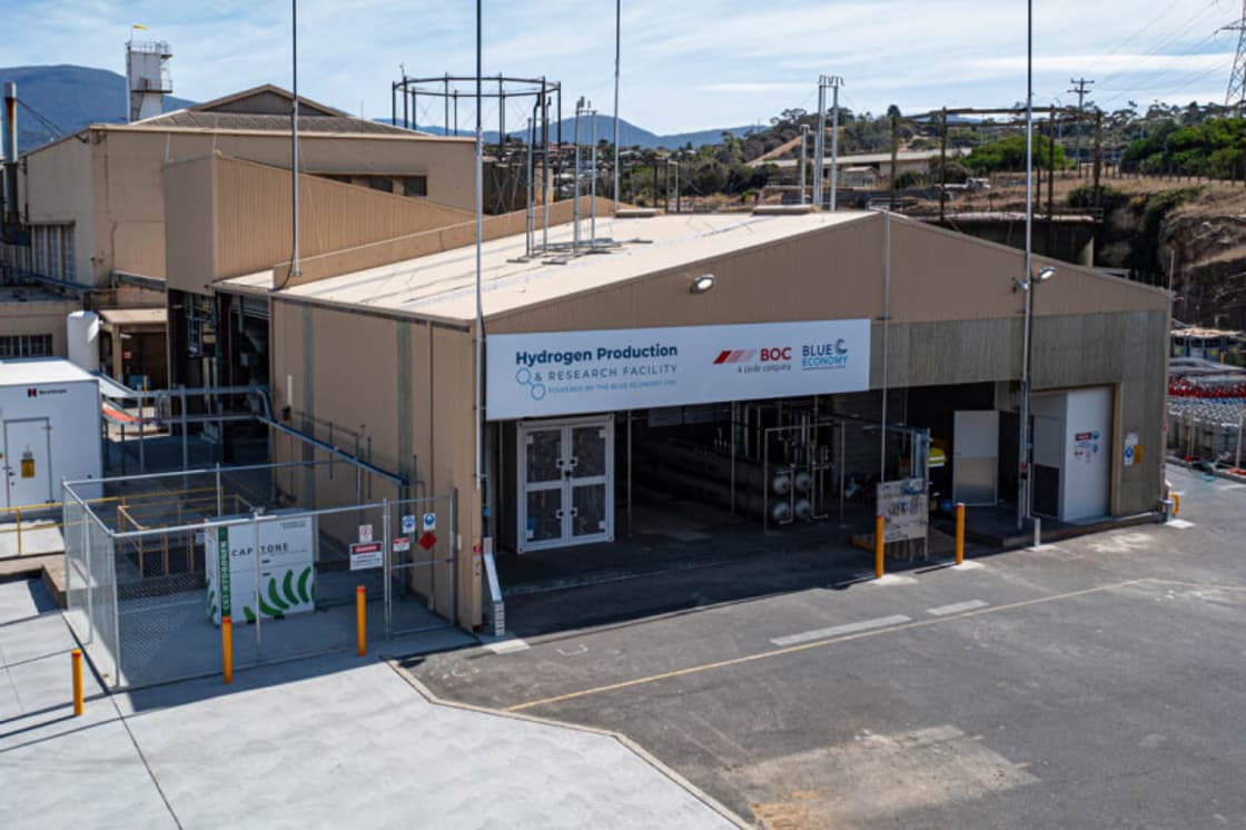 Blue Economy launches Tasmania’s ‘first’ green hydrogen plant