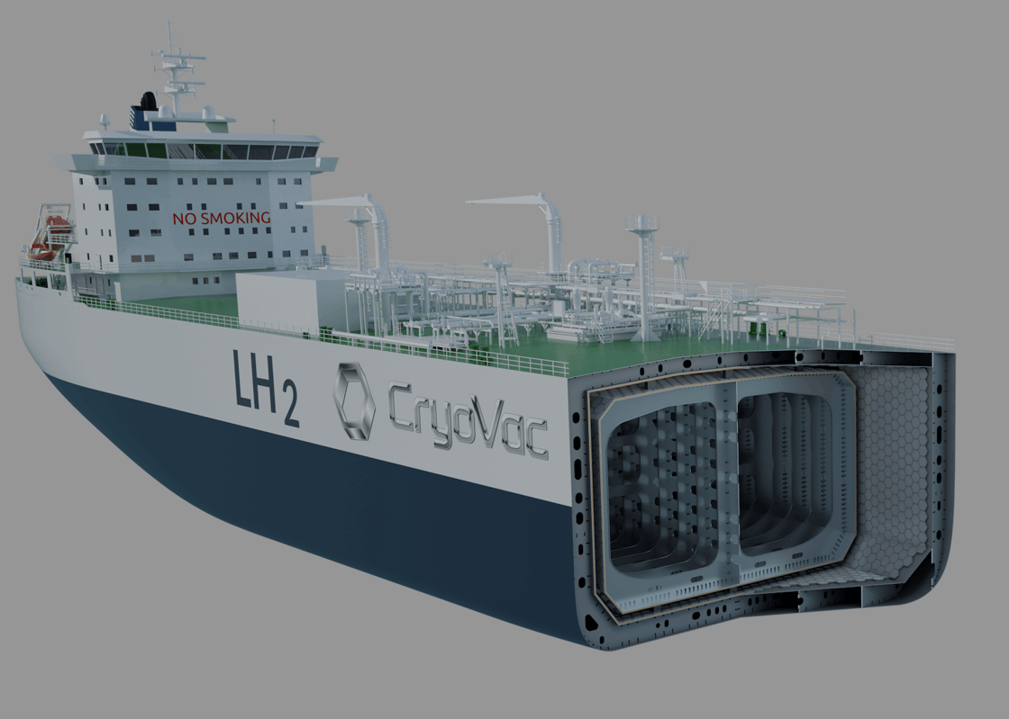 DNV approves CryoVac’s ‘world’s first’ prismatic liquid hydrogen tank design