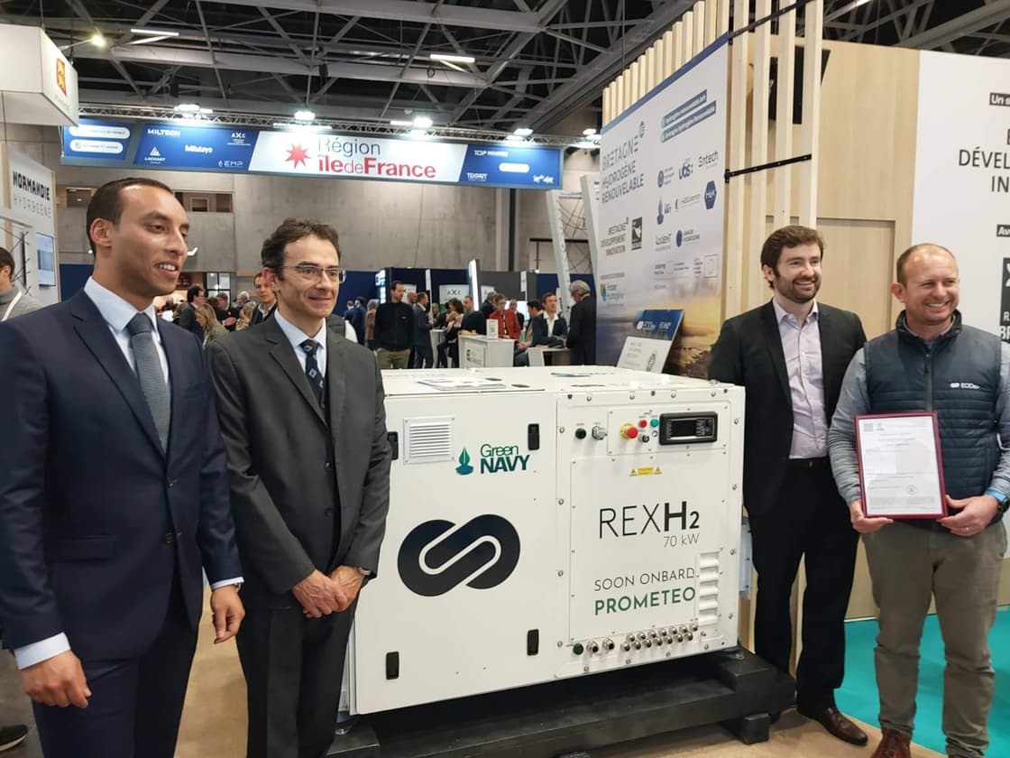 Green Navy to use EODev’s newly certified fuel cell on hydrogen-powered catamaran