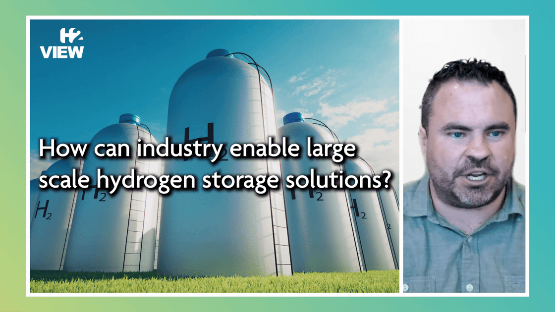 Video: How can industry enable large scale hydrogen storage solutions?