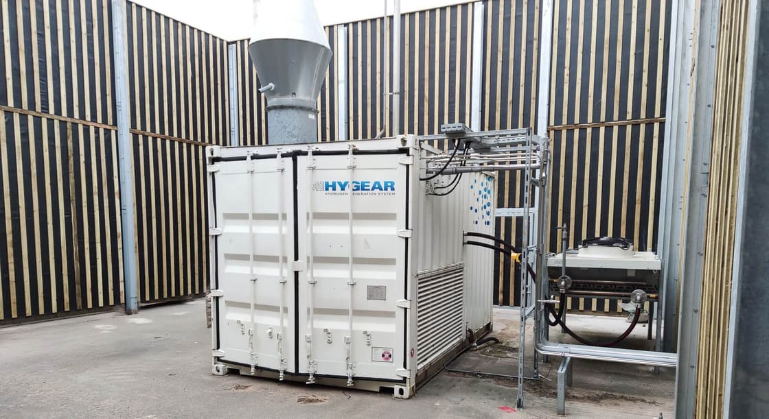 HyGear completes hydrogen production system for Buse Gases