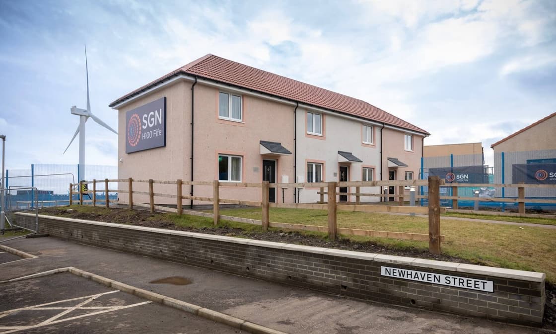 Scotland’s first hydrogen homes open as part of H100 Fife project