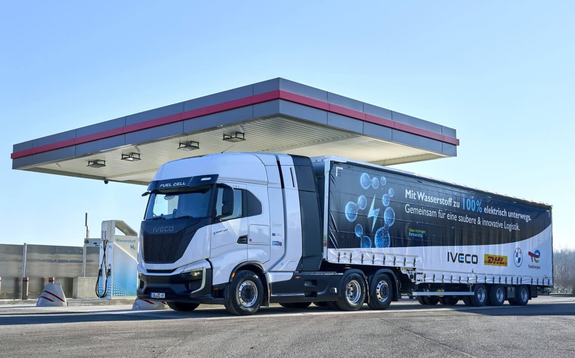 Iveco delivers hydrogen trucks to BMW in EU-backed deployment