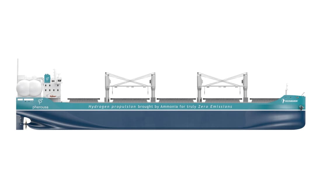 DNV and ABS grant AiP to Pherousa for ammonia-cracking carrier vessel