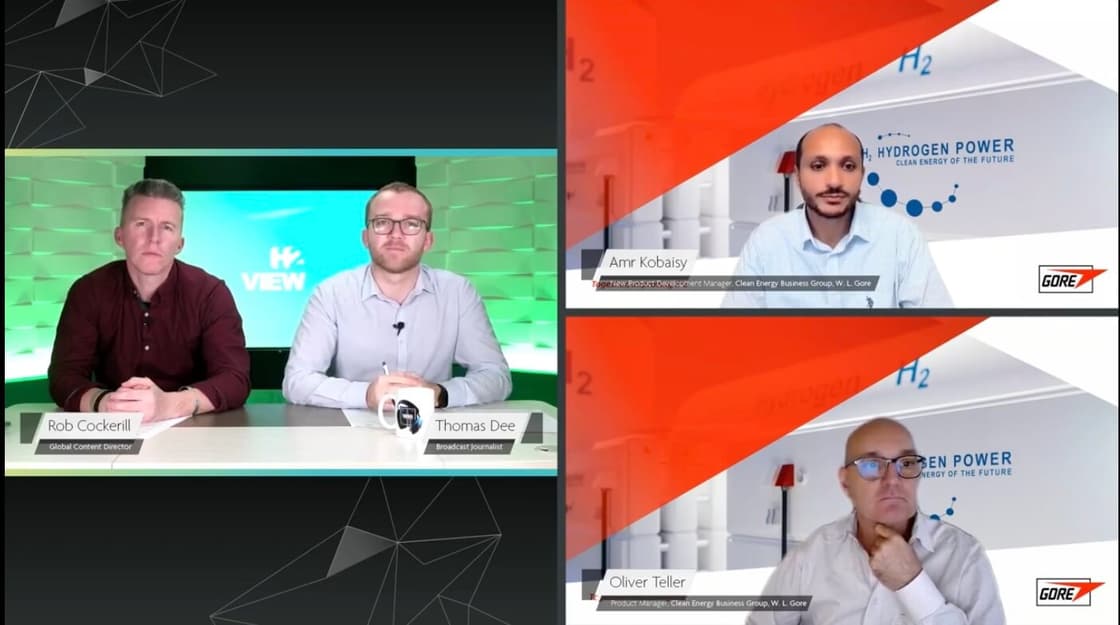 Electricity costs to drive LCOH in electrolysers: W.L. Gore & Associates