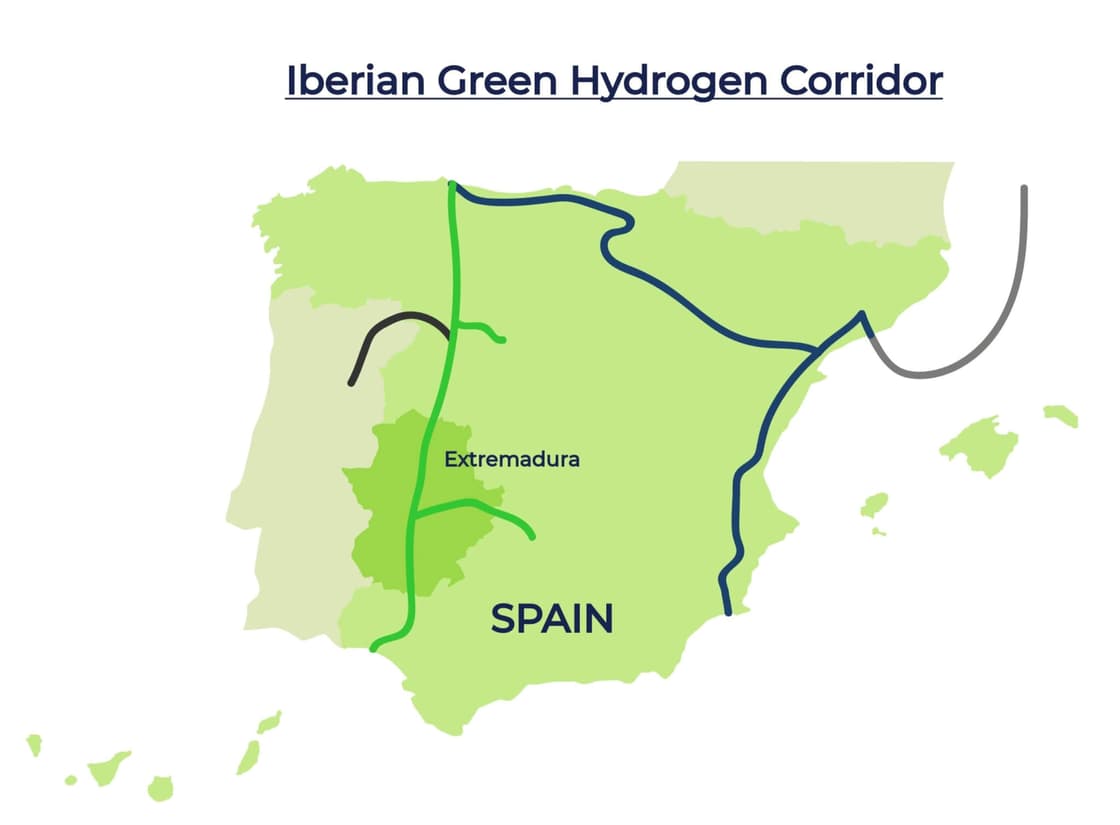 DH2 to build Spain’s largest green hydrogen production network in Extremadura