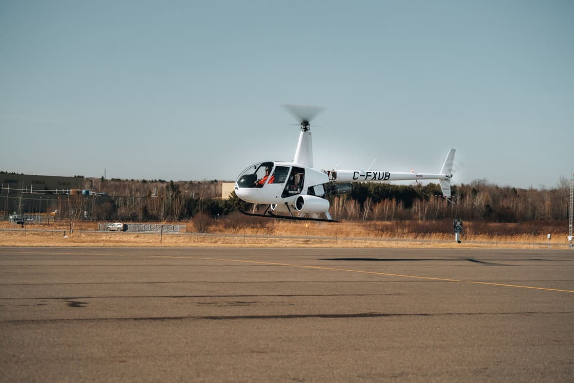 Three-minute hydrogen-powered helicopter test flight completed in Canada