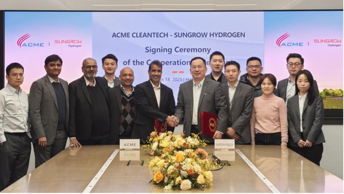 Sungrow secures electrolyser deal for Oman green ammonia project