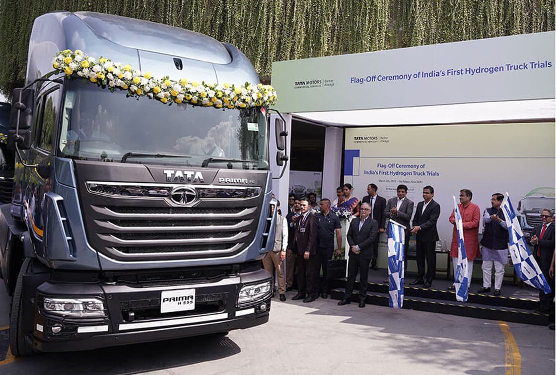 Tata Motors to begin 24-month hydrogen-powered truck trials in India