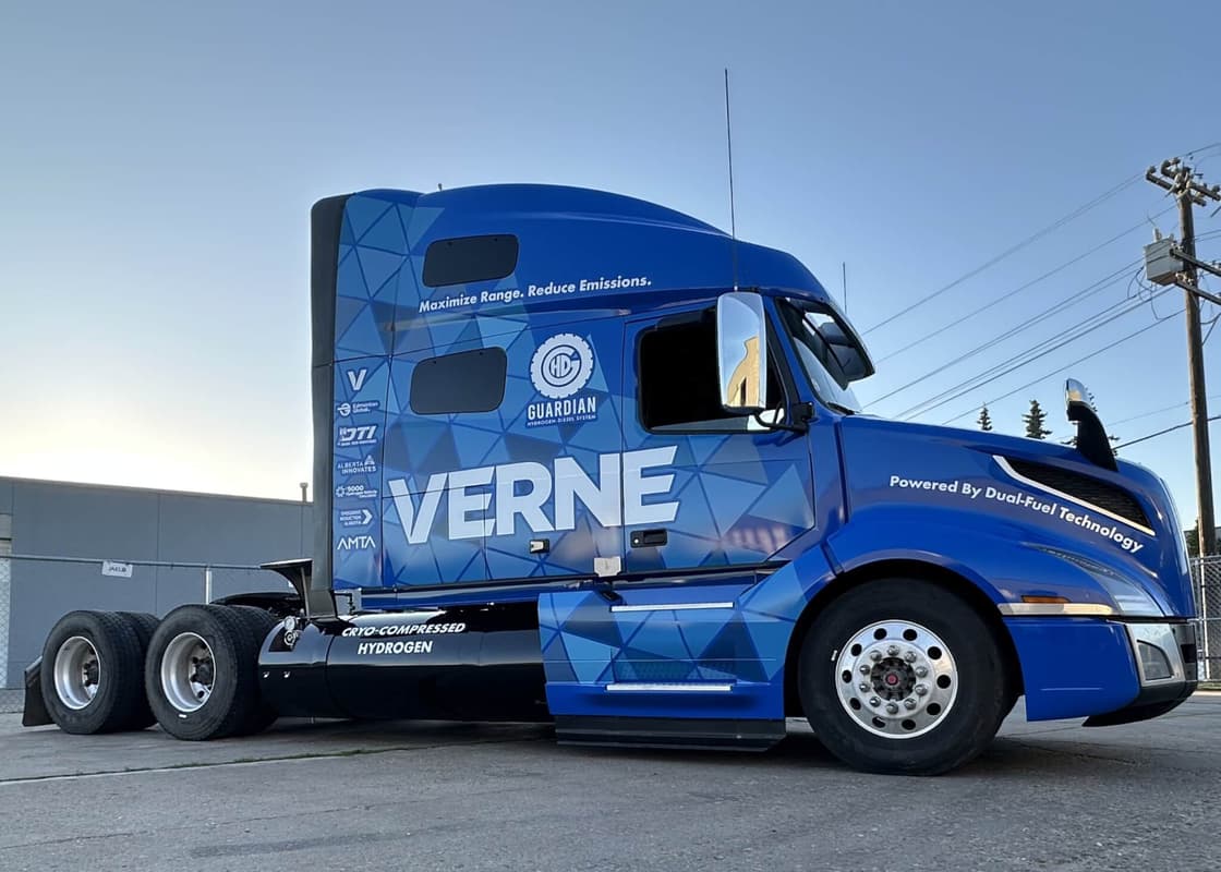 Verne reaches milestone with the first demonstration of CcH2-powered truck