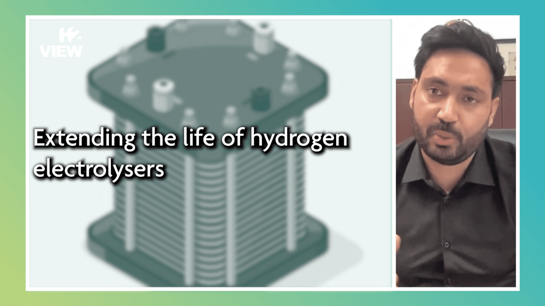 Video: Extending the life of hydrogen electrolysers