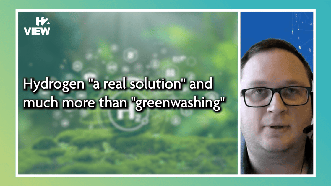 Video: Hydrogen “a real solution” and much more than “greenwashing”