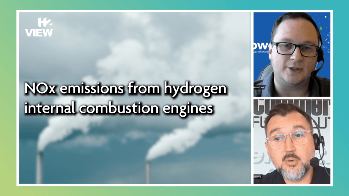 Video: NOx emissions from hydrogen internal combustion engines