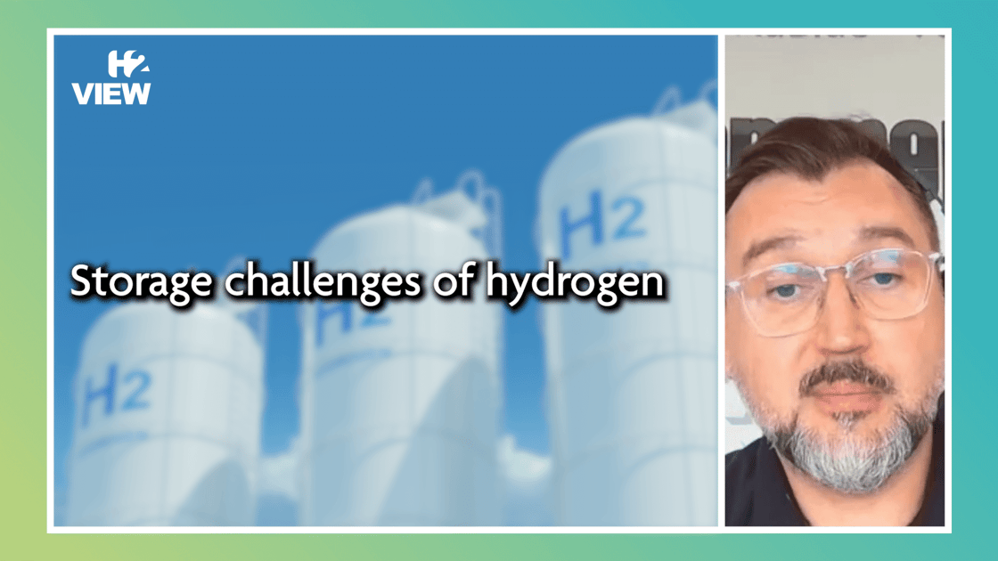 Video: Storage challenges of hydrogen