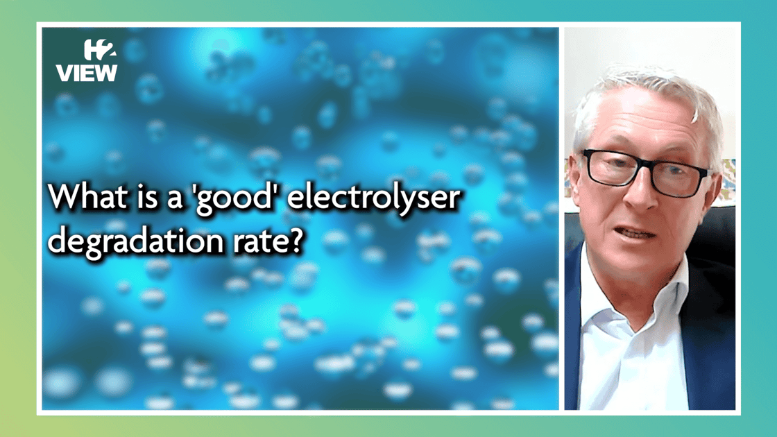 Video: What is a ‘good’ electrolyser degradation rate?