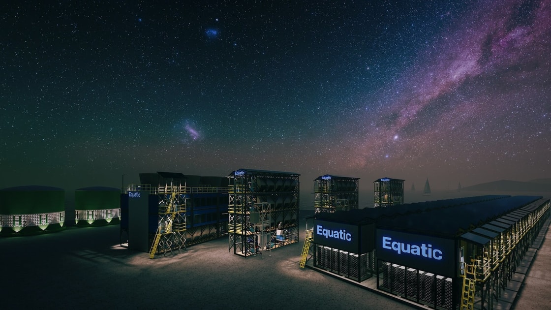 Equatic raises $11.6m to scale seawater electrolysis and carbon removal