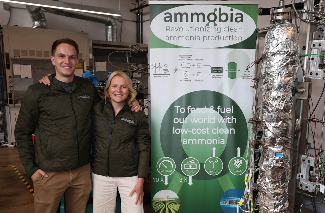 Industrial majors back Ammobia with $7.5m to scale alternative ammonia process
