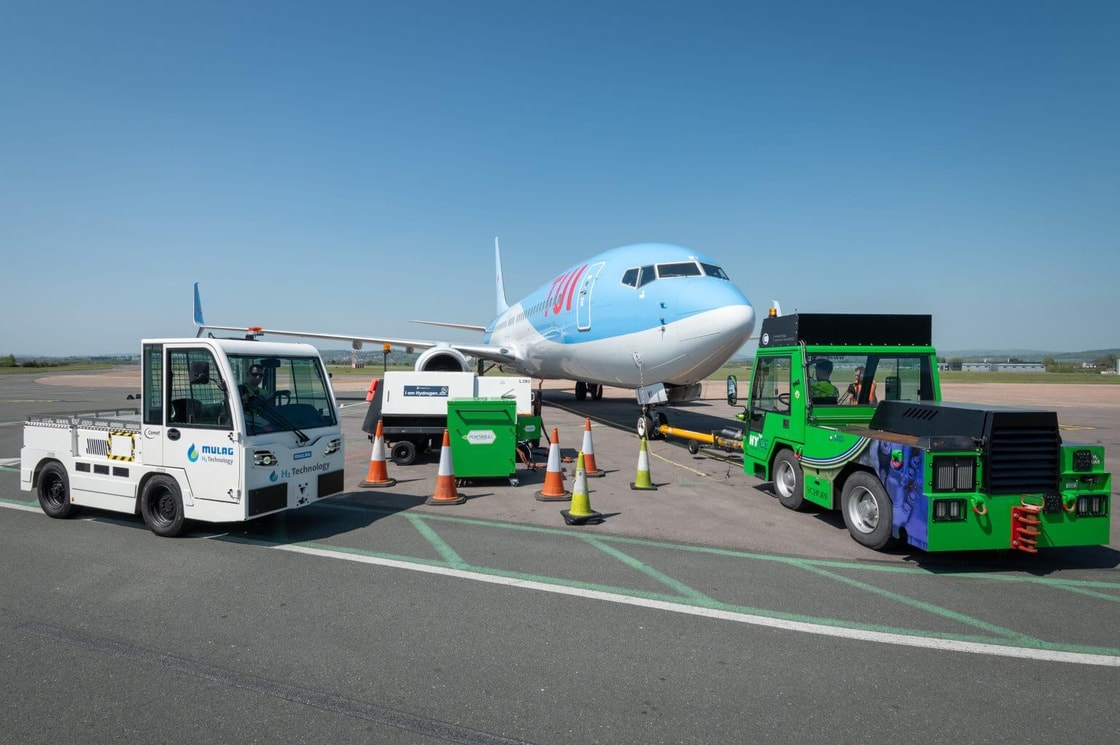 UK airport’s operations trial advances airside hydrogen deployment