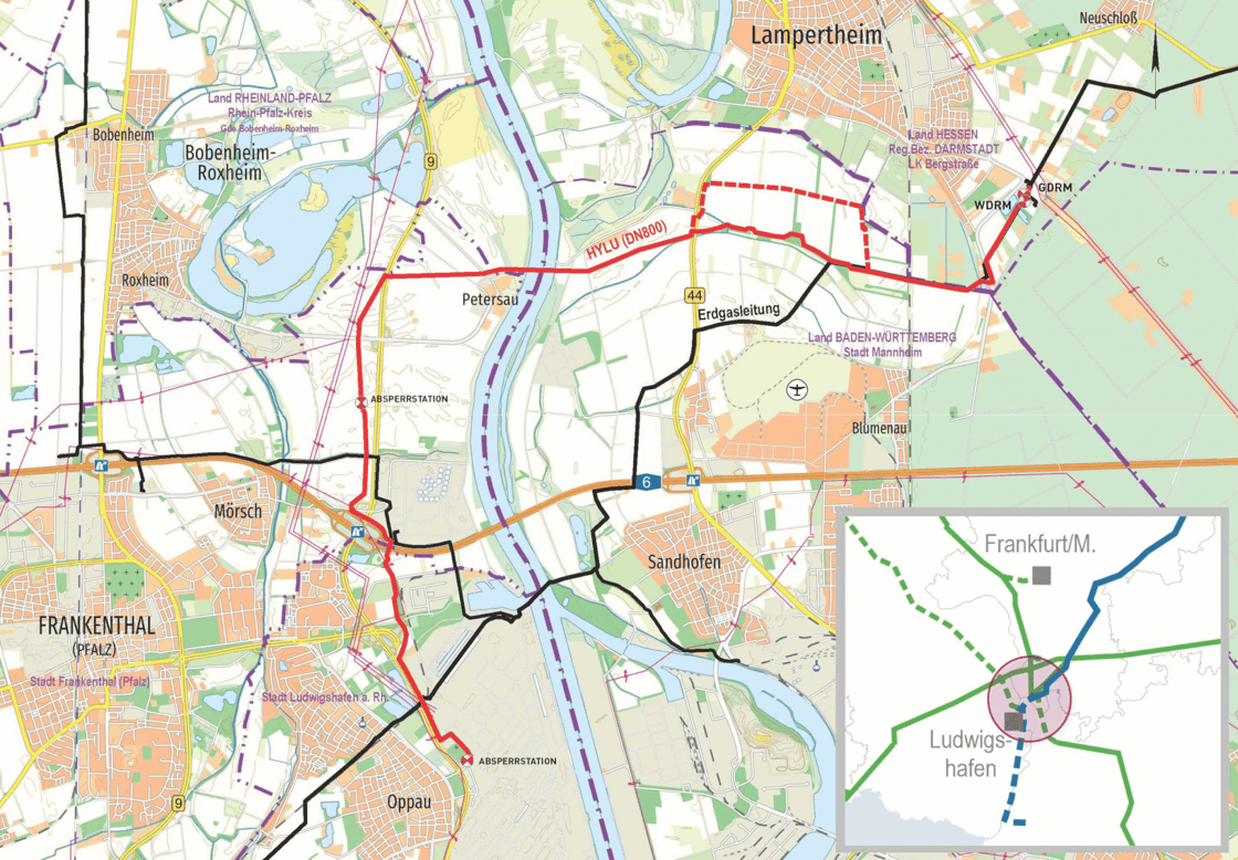 Gascade advances pipeline segment for German hydrogen network
