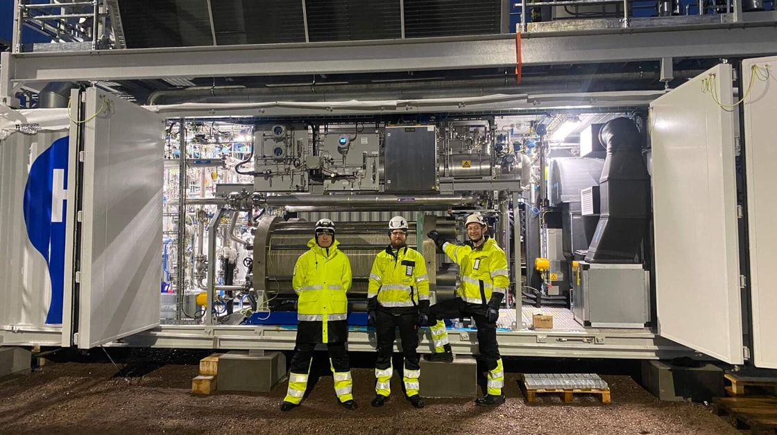 Stargate Hydrogen produces first clean hydrogen at Fortum’s Kalla project