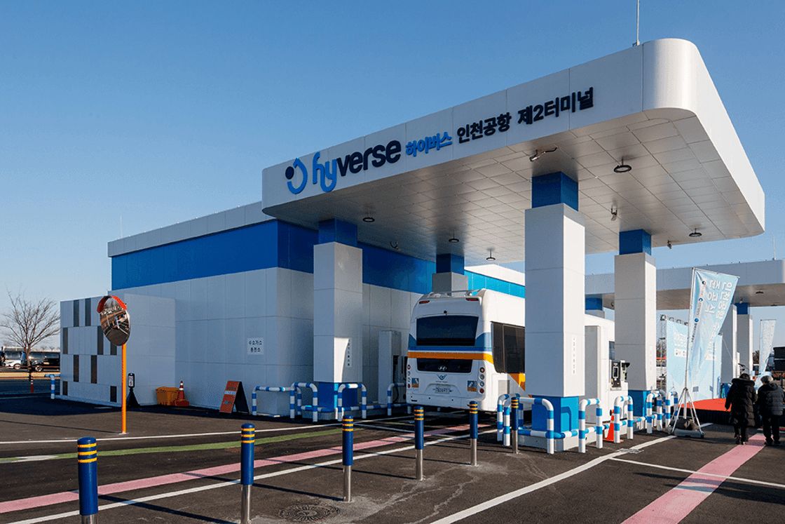 Liquid hydrogen station launched at South Korean airport