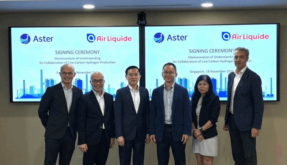 Air Liquide eyes blue hydrogen build-out with Singapore refiner
