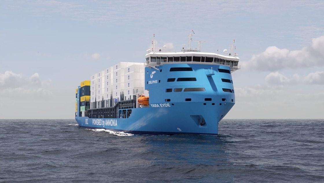 Ammonia-fuelled vessel to begin European fertiliser deliveries this year