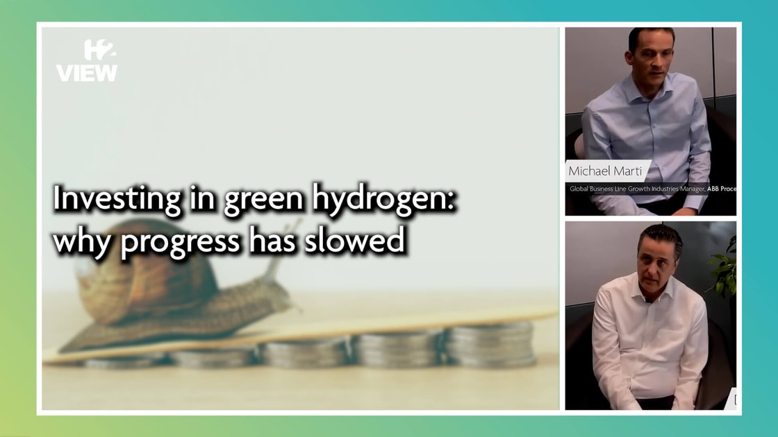 Video | Investing in green hydrogen: why progress has slowed