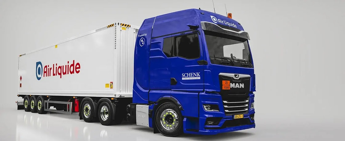 Air Liquide rolls out hydrogen trucks to serve Rotterdam customers