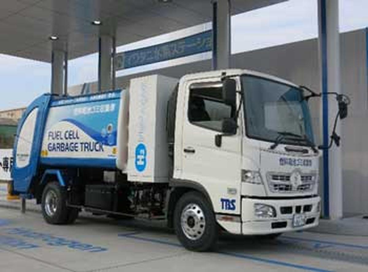 Tokyo to test fuel cell garbage truck Mobility H2 View