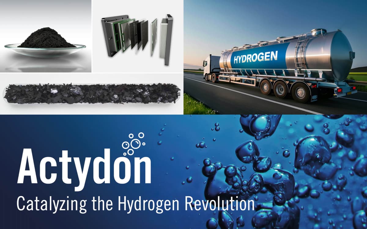 Heraeus Precious Metals Unveils Actydon: A New Brand for Hydrogen Systems