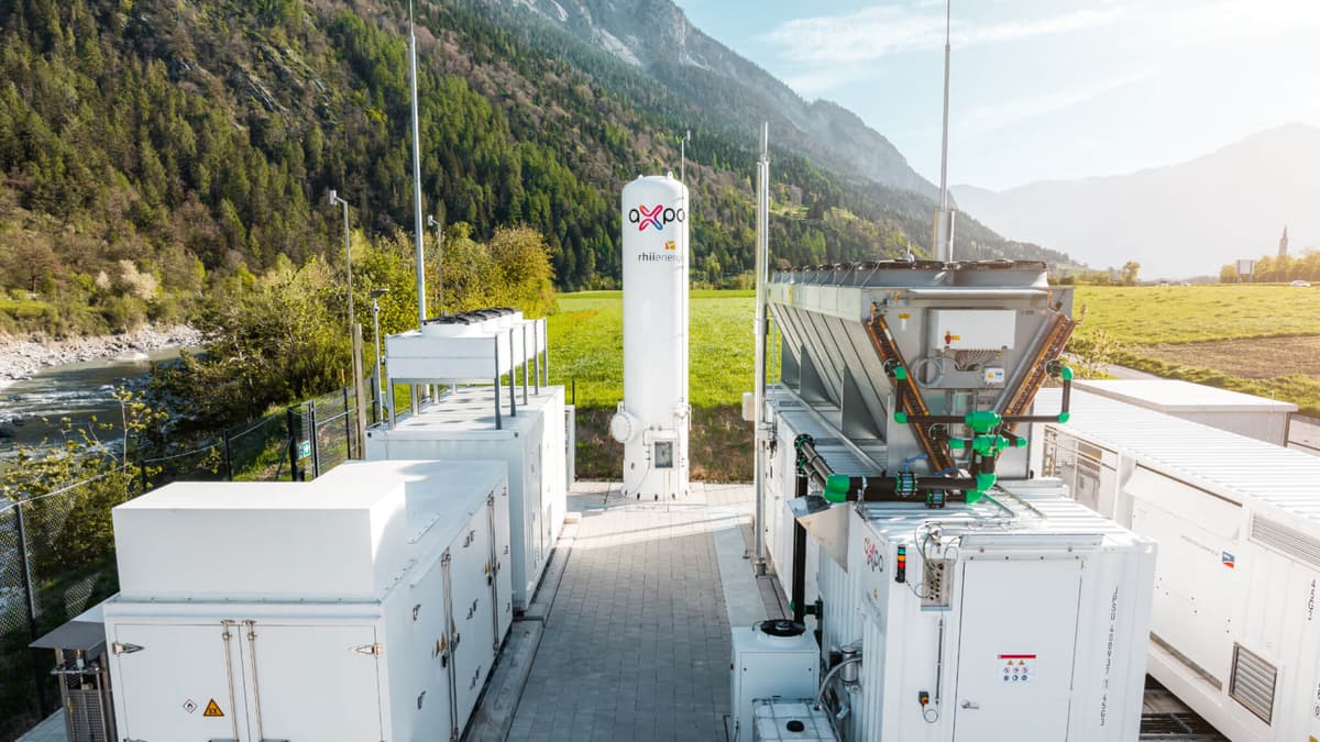 Axpo eröffnet die grösste Wasserstoffproduktionsanlage der Schweiz |  Technologie