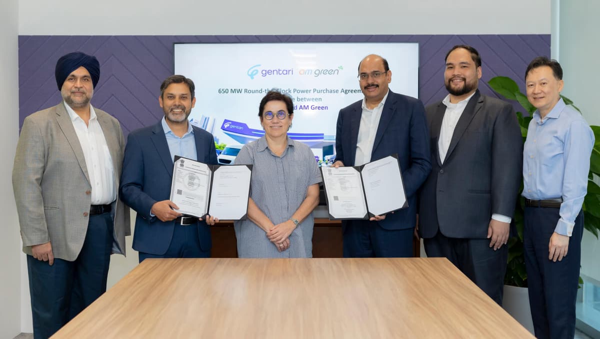 Gentari Signs PPA to Supply Renewable Power to AM Green Ammonia in India