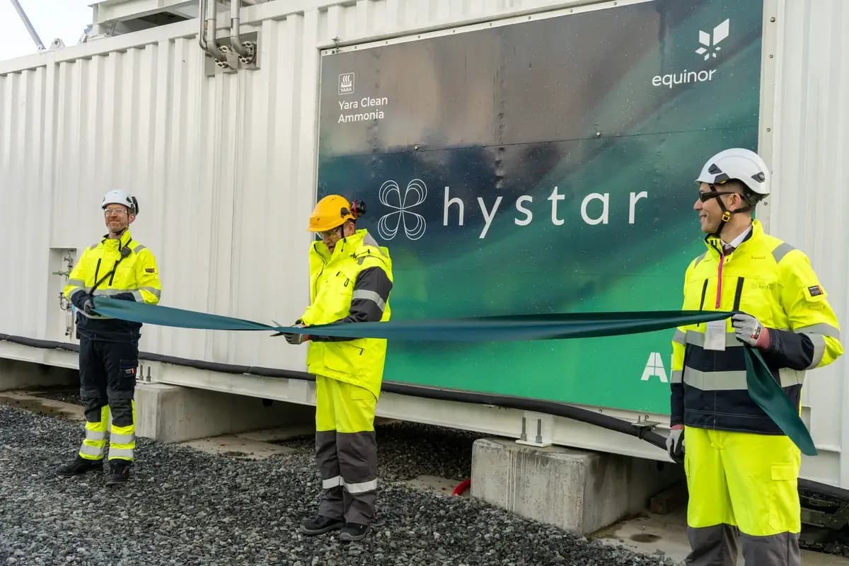 Revolutionizing Green Hydrogen: Hystar Launches 1.5MW HyPilot Project in Norway