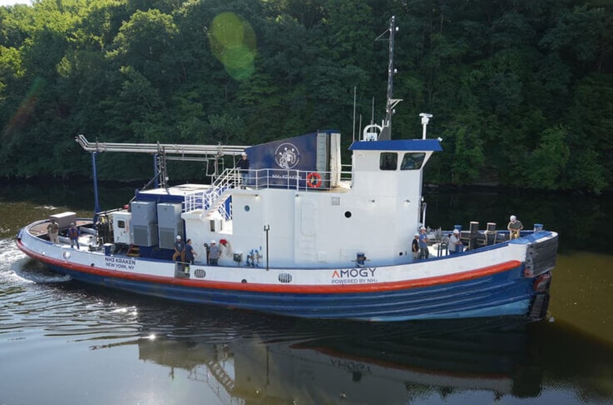 Amogy Secures Funding to Revolutionize Ammonia-to-Power Tech for Maritime and Stationary Applications