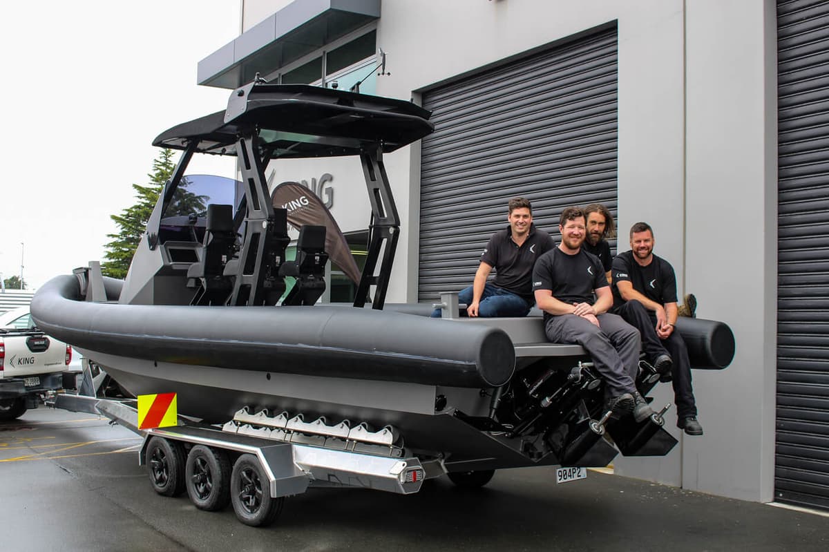Towards a Sustainable Future: Hydrogen-Powered Rigid Inflatable Boat by Fabrum and King Watercraft