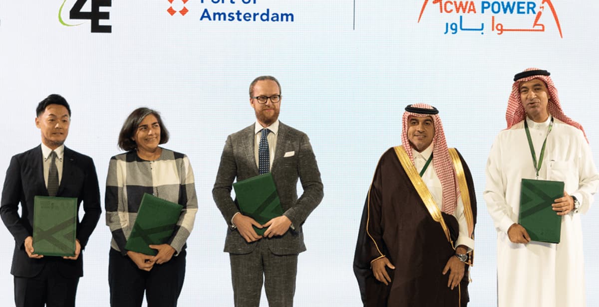 ACWA Power to explore green hydrogen corridor to Port of Amsterdam - Vimarsana News