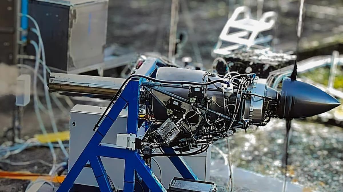 Successful Testing of Liquid Hydrogen-Fuelled Gas Turbine Engine for Light Aviation Market