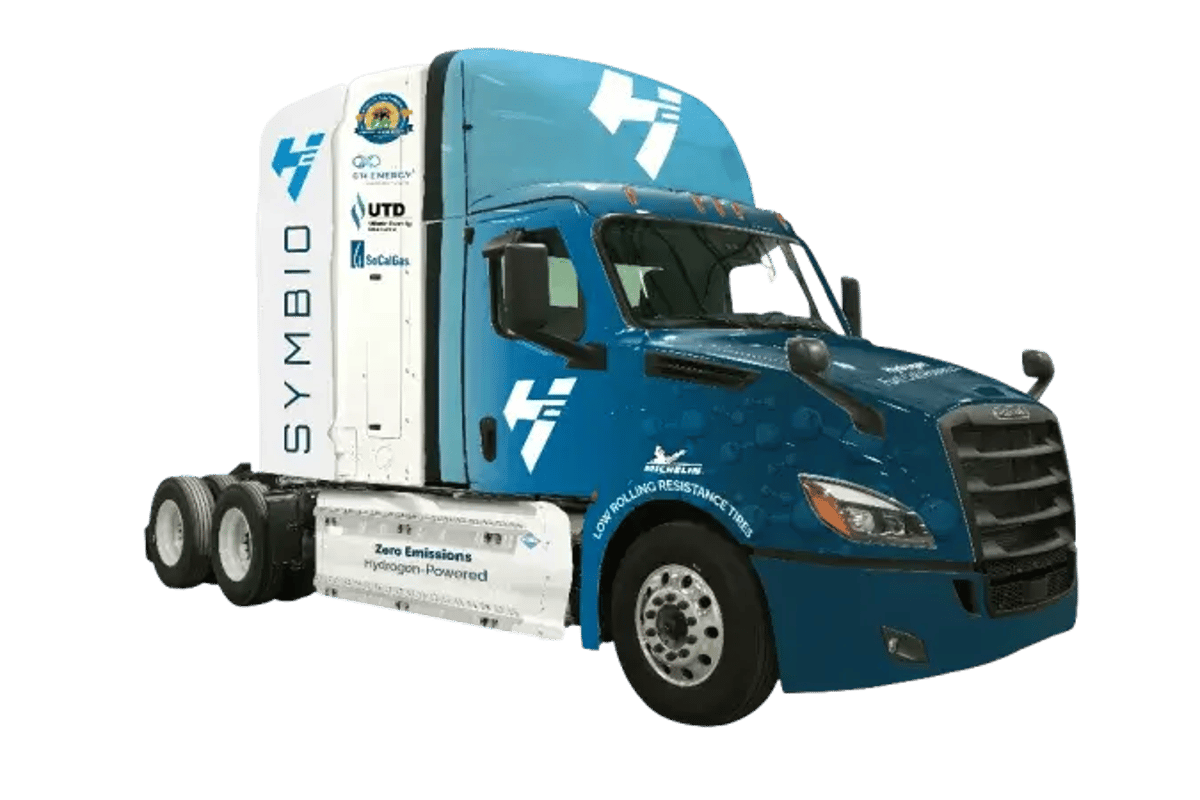 Symbio Unveils Hydrogen-Powered Class 8 Truck in California