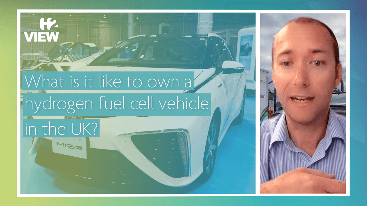 Video What is it like to own a hydrogen fuel cell vehicle in the UK