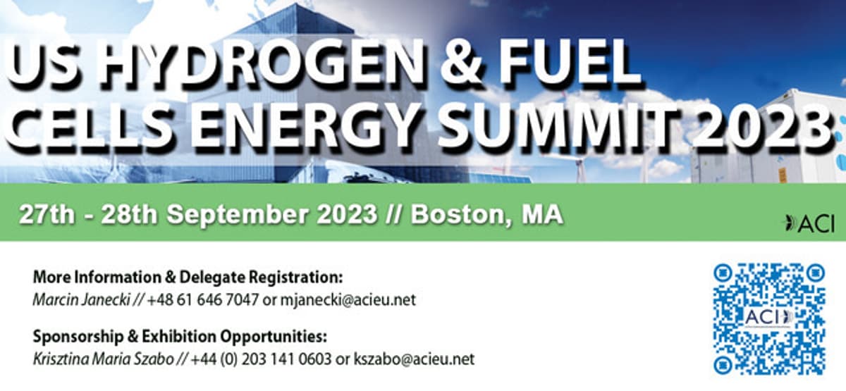 US Hydrogen & Fuel Cells Energy Summit 2023 Event H2 View
