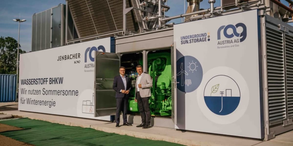 INNIO Group's Innovative Hydrogen CHP Project in Austria and UK's Essar Energy Transition Plan
