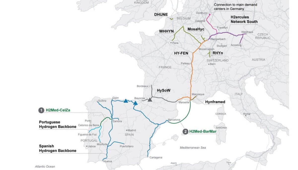 Building the Future: Development of H2med Hydrogen Corridor Accelerates Across Europe