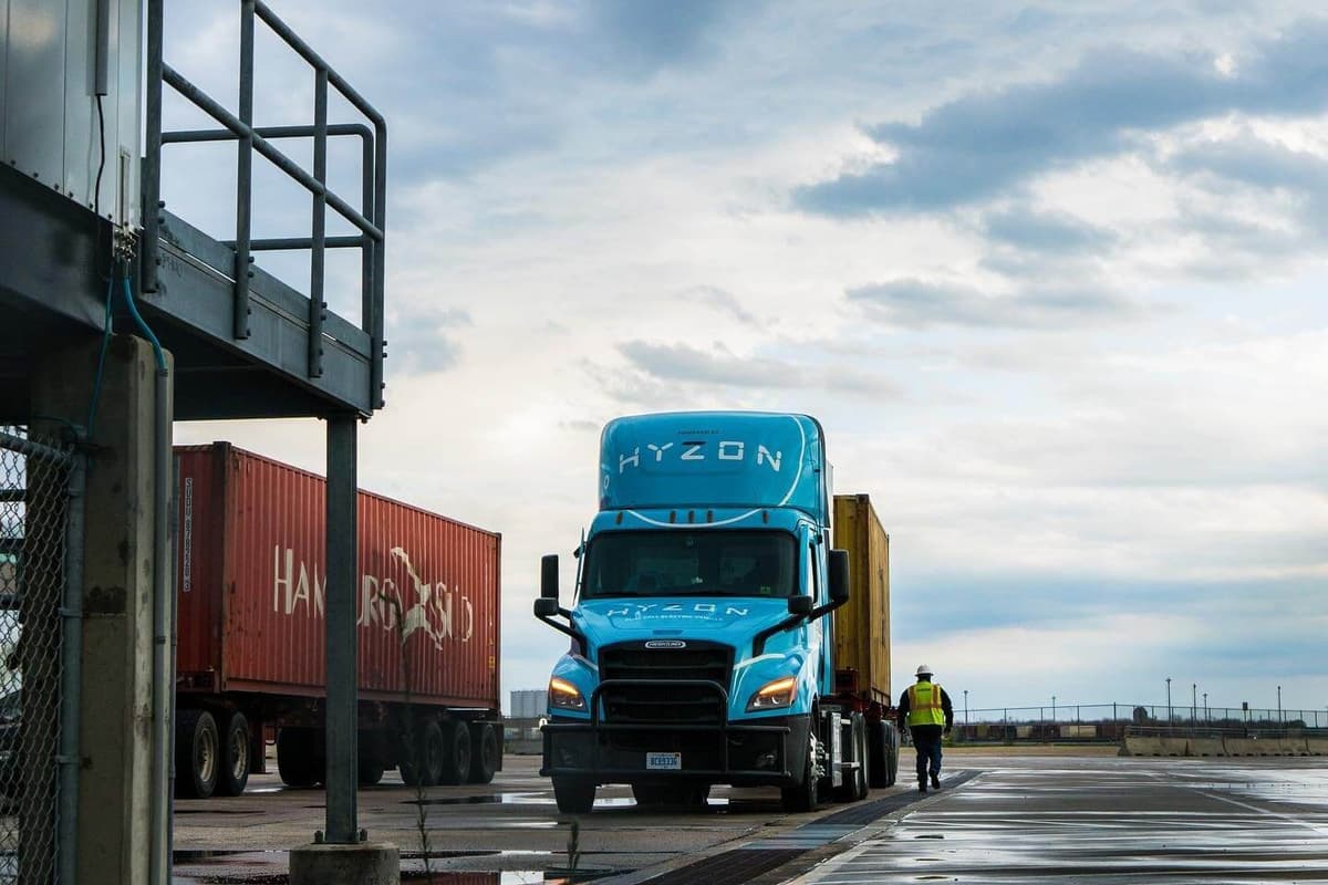 First commercial test run of Hyzon's liquid hydrogen-powered truck successful | Mobility - Vimarsana News