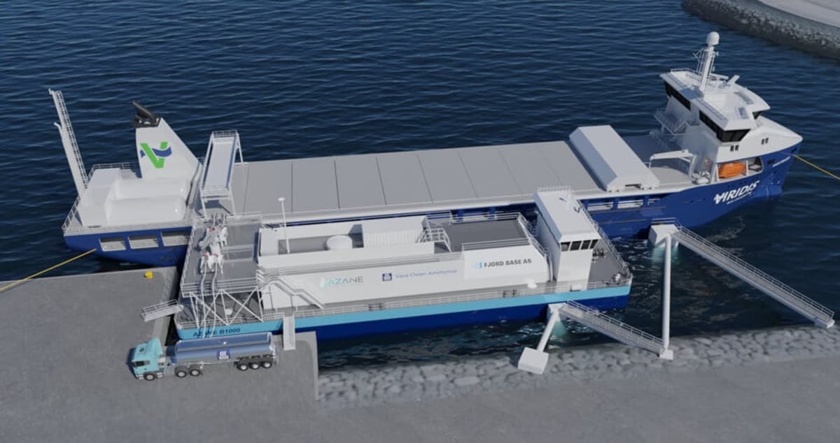 Norwegian ammonia terminal to begin construction following safety approval - Vimarsana News