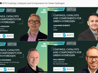 Webinar: Coatings, catalysts and components key to hydrogen scale up